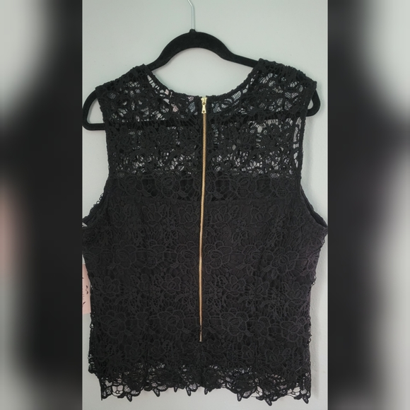 Embroidered Lace Top - Picture 2 of 4